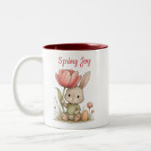 Taza Happy Easter para café ツートーンマグカップ (左)