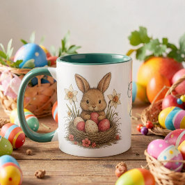 Taza Happy Easter para café マグカップ