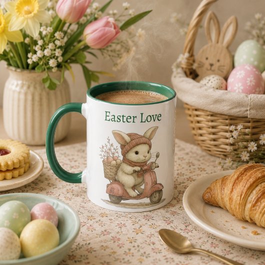 Taza Happy Easter para café マグカップ