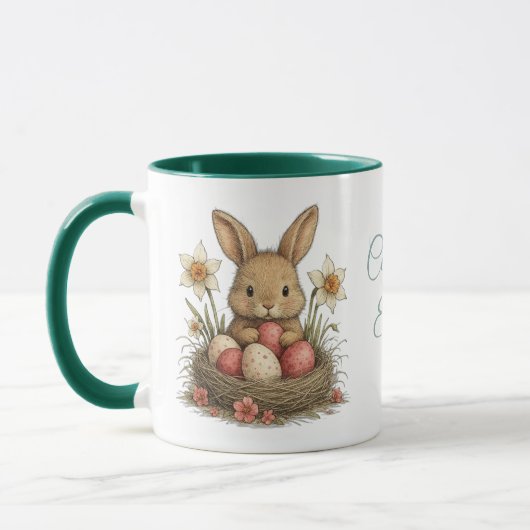 Taza Happy Easter para café マグカップ (左)