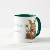 Taza Happy Easter para café マグカップ (正面右)