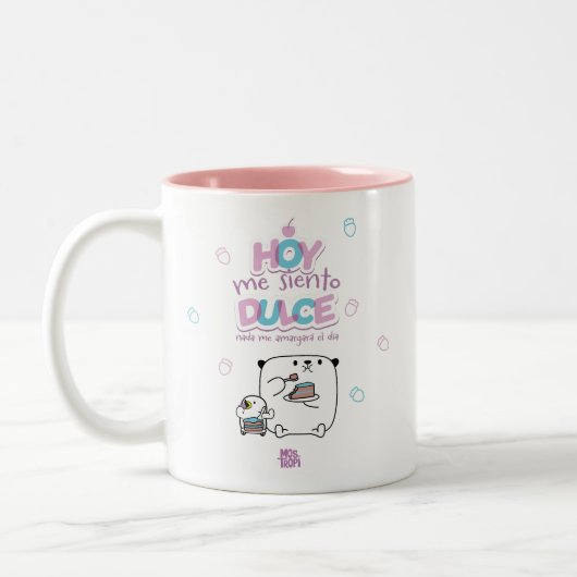 Taza│Hoy me siento dulce ツートーンマグカップ (左)