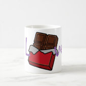 Taza I love Chocolate モーフィングマグカップ (中央)