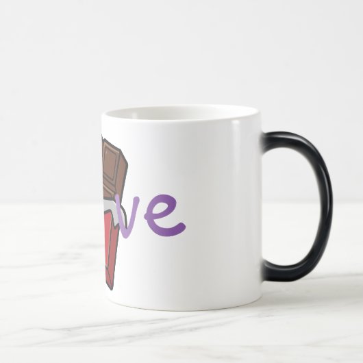 Taza I love Chocolate モーフィングマグカップ (右)