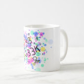 Taza I love my geek コーヒーマグカップ (正面右)