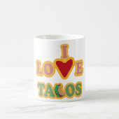 Taza I Love Tacos モーフィングマグカップ (中央)