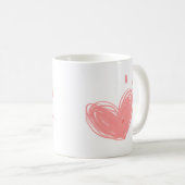 Taza I Love You Colección Con Mucho Amor ❤️  コーヒーマグカップ (正面右)