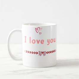 Taza I Love You Colección Con Mucho Amor ❤️  コーヒーマグカップ