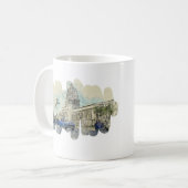 Taza imagen de Habana con frase exilio コーヒーマグカップ (正面左)