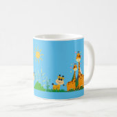 Taza Infantil Diseño Jirafa  コーヒーマグカップ (正面右)