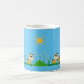 Taza Infantil Diseño Jirafa  コーヒーマグカップ (中央)