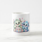Taza Infantil Lovely Monsters コーヒーマグカップ (中央)