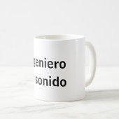 Taza ingeniero en sonido コーヒーマグカップ (正面右)