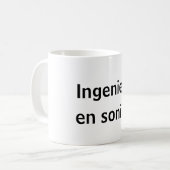 Taza ingeniero en sonido コーヒーマグカップ (正面左)