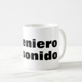 Taza ingeniero en sonido コーヒーマグカップ (正面右)