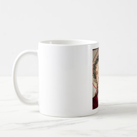 Taza Jesús コーヒーマグカップ (左)