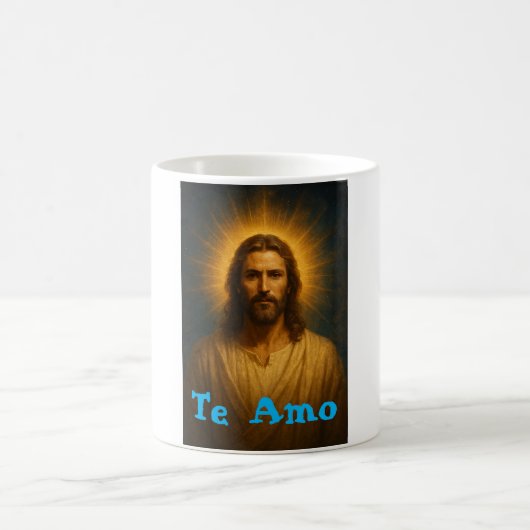 Taza Jesus Te Amo コーヒーマグカップ (中央)