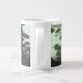 Taza Jumbo fantasy house forest ジャンボコーヒーマグカップ (裏面)