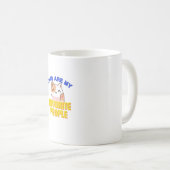 Taza kawaii gato コーヒーマグカップ (正面右)