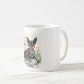 Taza Kawaii Perrito Cute コーヒーマグカップ (正面右)