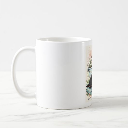 Taza Kawaii Perrito Cute コーヒーマグカップ (左)