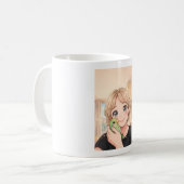 Taza kawaii Persona con Periquito コーヒーマグカップ (正面左)