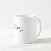 Taza KinnPorsche Logo コーヒーマグカップ (正面右)