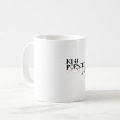 Taza KinnPorsche Logo コーヒーマグカップ (正面左)