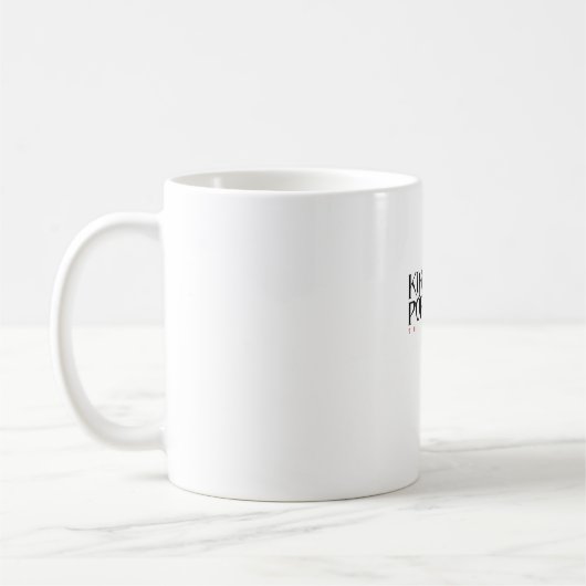 Taza KinnPorsche Logo コーヒーマグカップ (左)