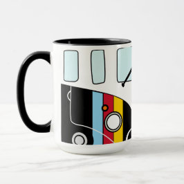 Taza Kombi Retro Hippie – Furgoneta Vintage de Col マグカップ