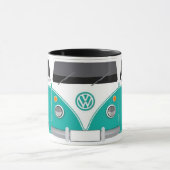 Taza Kombi Turquesa Vintage – Diseño Retro Estilo  マグカップ (中央)
