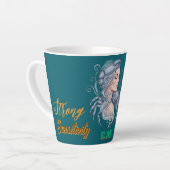 Taza Lady Cáncer – Magia lunar カフェラテマグ (左アングル)