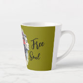 Taza Lady Géminis – Energía dual カフェラテマグ (右)