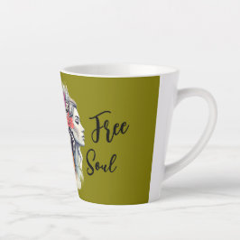 Taza Lady Géminis – Energía dual カフェラテマグ