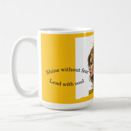 Taza Lady Leo León Zodíaco コーヒーマグカップ
