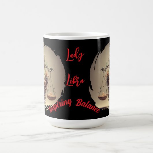 Taza Lady Libra コーヒーマグカップ (中央)