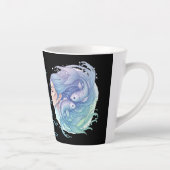 Taza Lady Piscis – Mística en cada sorbo カフェラテマグ (右)