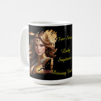 Taza Lady Sagitario コーヒーマグカップ