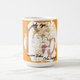 Taza Lady Virgo コーヒーマグカップ