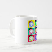 Taza "Las Preguntas de Lu Pop-Art" コーヒーマグカップ (正面左)