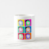 Taza "Las Preguntas de Lu Pop-Art" コーヒーマグカップ (中央)