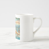 Taza lgbt summer ボーンチャイナマグカップ (右)