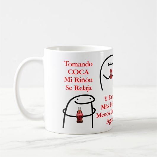 TAZA LO QUE MAS QUIERO コーヒーマグカップ (左)