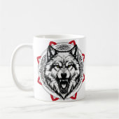 Taza Lobo コーヒーマグカップ (左)