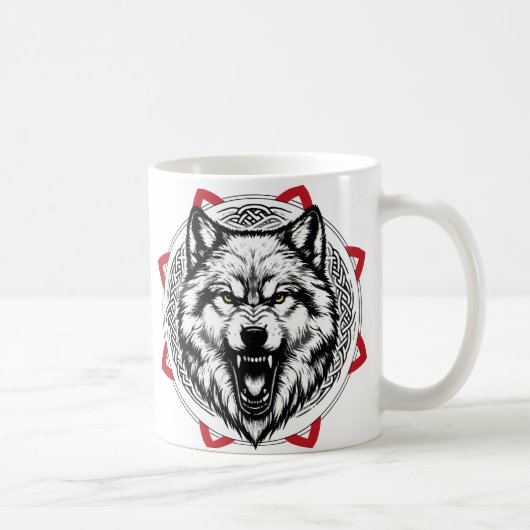 Taza Lobo コーヒーマグカップ (右)