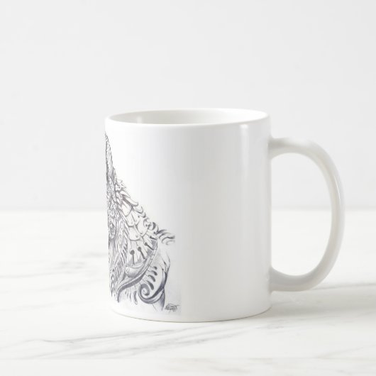 Taza lobo コーヒーマグカップ (右)