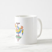 Taza logo promo 87 コーヒーマグカップ (正面右)