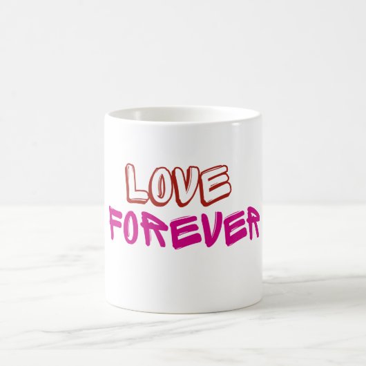 Taza “Love Forever” – Amor sin fin コーヒーマグカップ (中央)
