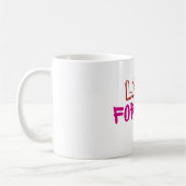 Taza “Love Forever” – Amor sin fin コーヒーマグカップ (左)