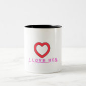 taza love mon ツートーンマグカップ (中央)